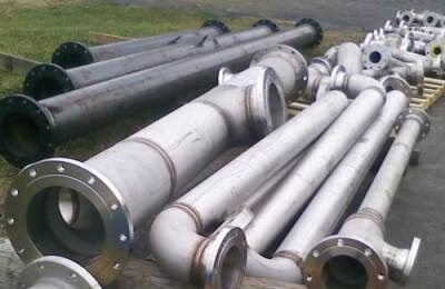 SS Fabricated Flange Pipe Supplier